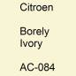 Preview: Citroen, Borely Ivory, AC-084.